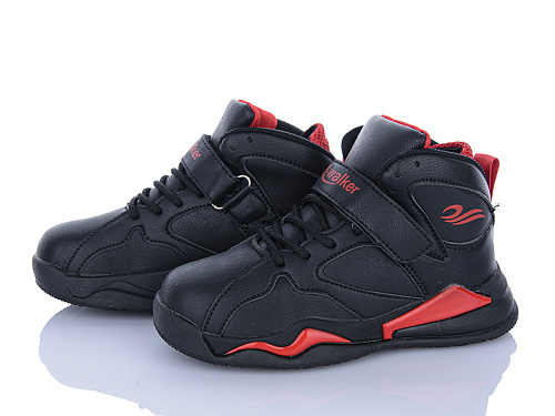 Кроссовки Clibee-Shosho A619-2 black-red в магазине Фонтан Обуви