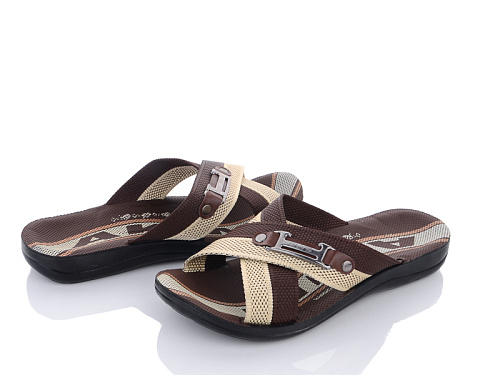 Шлепанцы Gurkem TRK2026-1 008 коричневий в магазине Фонтан Обуви