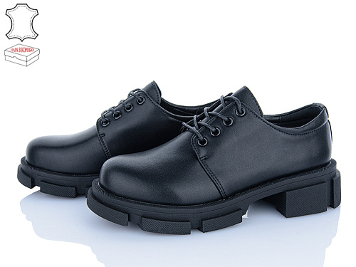 Туфли Zahar OT06 black в магазине Фонтан Обуви