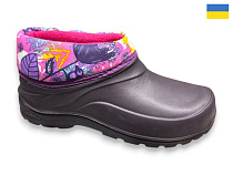 Галоши Rai Shoes 084 фіолетовий в магазине Фонтан Обуви