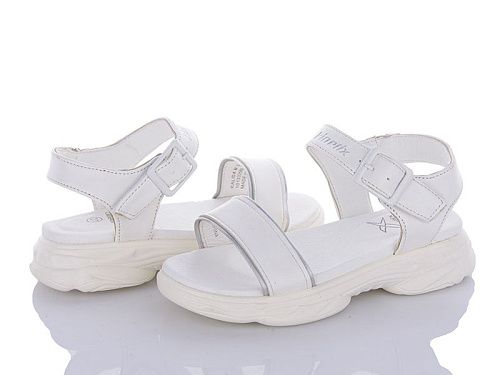 Босоножки Леопард L01 white в магазине Фонтан Обуви