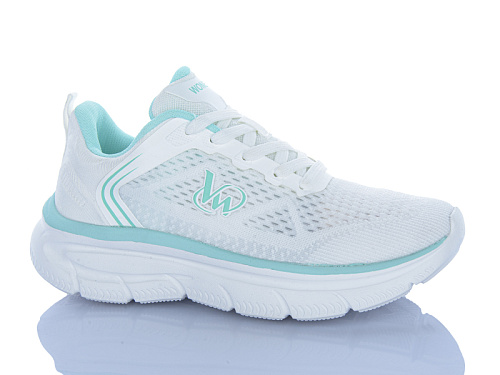 Кроссовки Violeta 24-159 white-green в магазине Фонтан Обуви