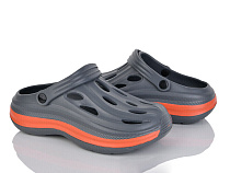 Кроксы X&L 814 d.grey в магазине Фонтан Обуви