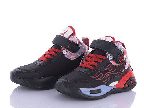 Кроссовки Леопард G11-1 black-red в магазине Фонтан Обуви