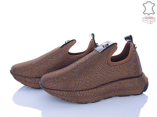 Кроссовки Mona Liza 2026-2 шоколад в магазине Фонтан Обуви