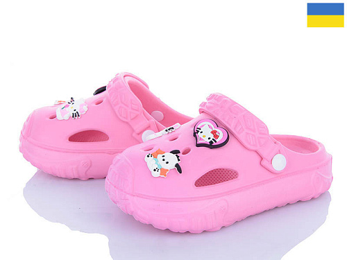 Кроксы Roks 1003 рожевий в магазине Фонтан Обуви