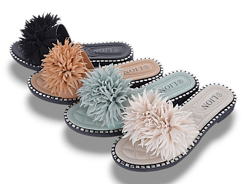 Шлепанцы Lion-Lu FY57-5 mix в магазине Фонтан Обуви