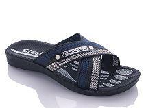 Шлепанцы Demur TRK STL blue-grey в магазине Фонтан Обуви