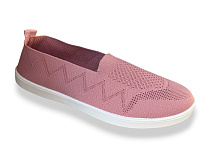 Слипоны Rai Shoes F08-023 рожевий в магазине Фонтан Обуви