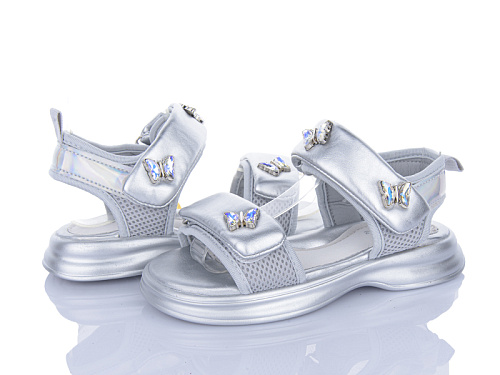 Босоножки Clibee ZC151 silver в магазине Фонтан Обуви