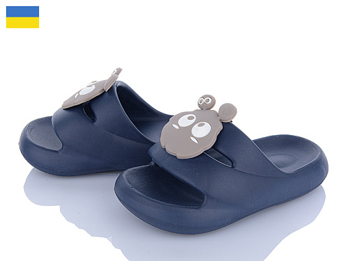 Шлепанцы Golden Lion 335 синій в магазине Фонтан Обуви