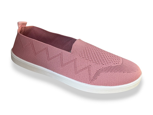 Слипоны Rai Shoes F08-023 рожевий в магазине Фонтан Обуви