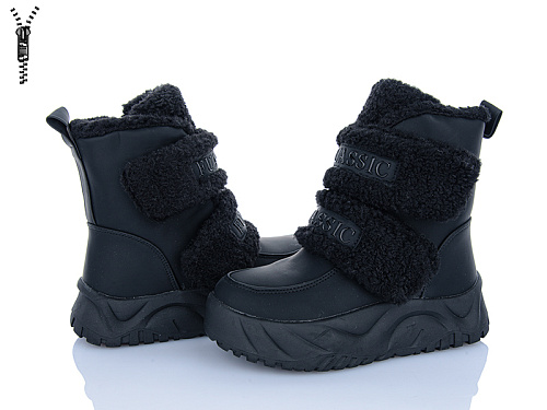 Ботинки Clibee SF25191-1 black в магазине Фонтан Обуви