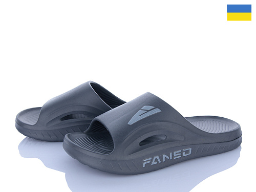 Шлепанцы Golden Lion 508-018 т.сірий в магазине Фонтан Обуви