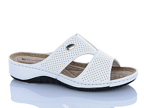 Шлепанцы Sali One 209-19 білий в магазине Фонтан Обуви