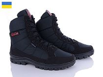 Ботинки Kindzer Kindzer BL410 чорний-червоний термо в магазине Фонтан Обуви