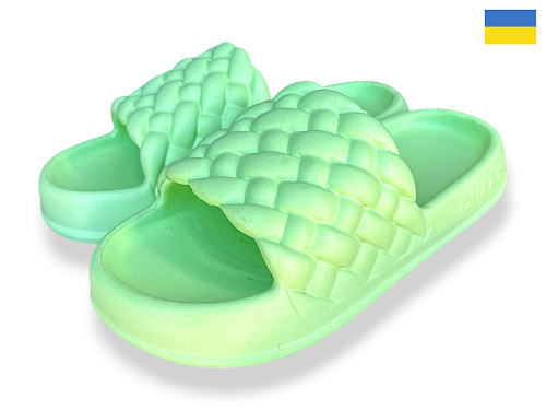 Шлепанцы Rai Shoes 2001 лайм в магазине Фонтан Обуви