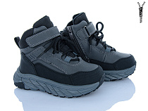 Ботинки Clibee-Shosho GB91-2 grey-black в магазине Фонтан Обуви
