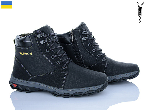 Ботинки Львов База Yulius 78 чорний в магазине Фонтан Обуви