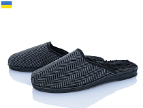 Тапочки Vladimir Луцьк шльопки хутро сірий в магазине Фонтан Обуви