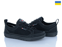 Кроссовки Львов База Paolla С2 чорний в магазине Фонтан Обуви
