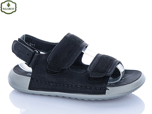 Босоножки Paliament B15 black в магазине Фонтан Обуви