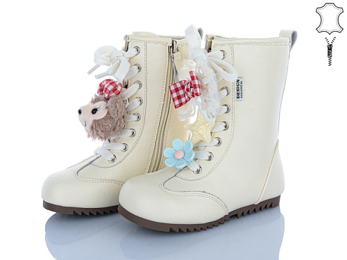 Ботинки Clibee A61196 beige в магазине Фонтан Обуви