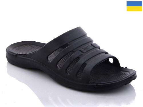 Шлепанцы Dago Прогресс М старий крабік чорний в магазине Фонтан Обуви