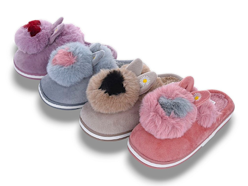 Тапочки Jh-Ян 2025-10 mix (24) в магазине Фонтан Обуви