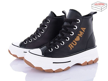 Ботинки Qq Shoes D2399-1 в магазине Фонтан Обуви