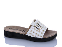 Шлепанцы Sali One 252-08 білий в магазине Фонтан Обуви