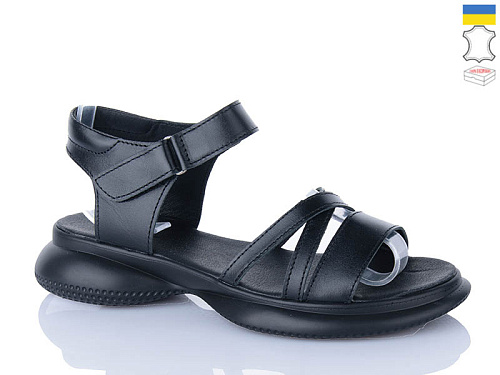 Босоножки Sali 115 чорний к чор-п. в магазине Фонтан Обуви