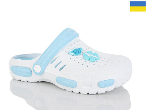 Кроксы Demur CD48 білий в магазине Фонтан Обуви