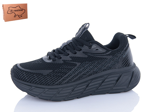 Кроссовки Restime EWL25449 black в магазине Фонтан Обуви