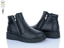 Ботинки Mona Liza 158 чорний в магазине Фонтан Обуви
