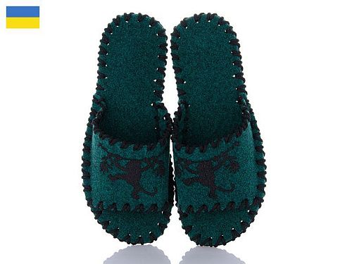 Тапочки Active 164W зелений в магазине Фонтан Обуви