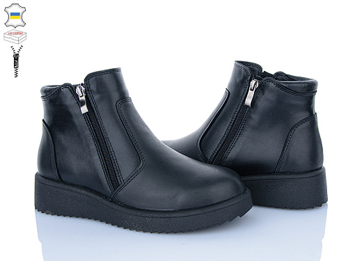 Ботинки Mona Liza 158 чорний в магазине Фонтан Обуви