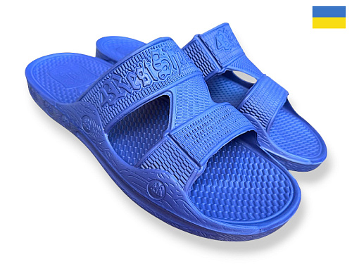 Шлепанцы Rai Shoes 04-K2 синій в магазине Фонтан Обуви
