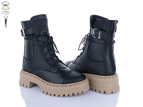 Ботинки G-Ayra 351 чор-змія к(м) в магазине Фонтан Обуви