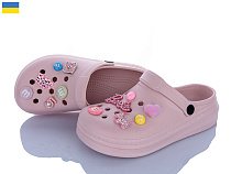 Кроксы Roks 312-4 пудра в магазине Фонтан Обуви