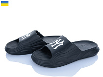 Шлепанцы Vladimir DS П38 NewYork чорний в магазине Фонтан Обуви