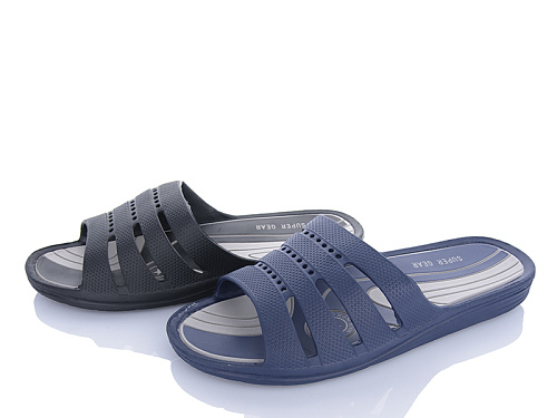 Шлепанцы Jibukang A8008 mix батал в магазине Фонтан Обуви