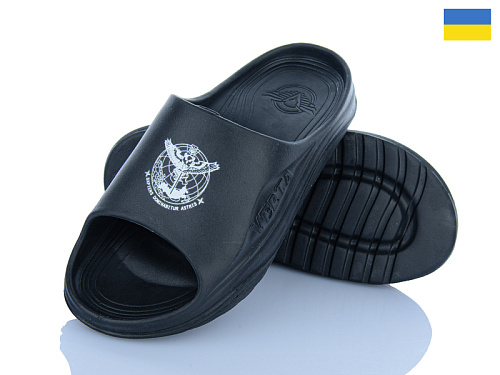 Шлепанцы Golden Lion 1001 роз.чорний в магазине Фонтан Обуви