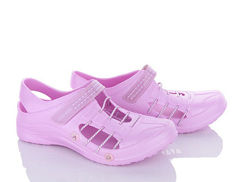 Кроксы Viktoria N05-92 pink в магазине Фонтан Обуви
