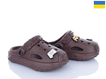 Кроксы Roks 1003 шоколад в магазине Фонтан Обуви