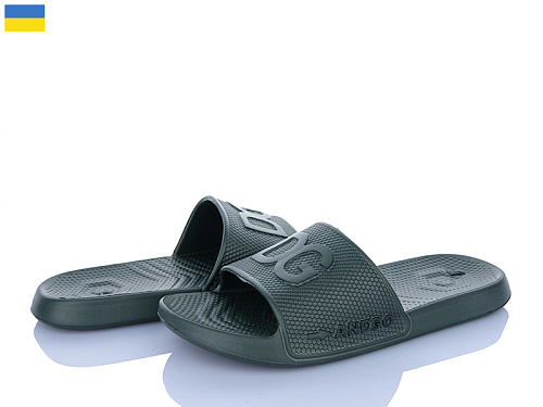 Шлепанцы Roks 131 хакі в магазине Фонтан Обуви