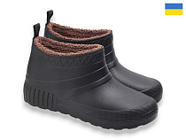 Галоши Rai Shoes D40A чорний в магазине Фонтан Обуви