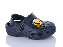 Кроксы Stt 34 т.синій (25-30) в магазине Фонтан Обуви