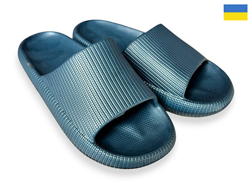 Шлепанцы Rai Shoes 024 синій в магазине Фонтан Обуви