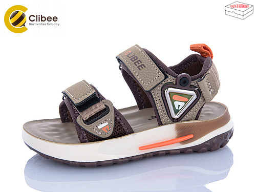 Босоножки Clibee-Apawwa ZB2314-3 khaki в магазине Фонтан Обуви